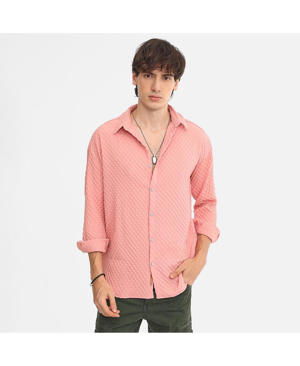 Мужская рубашка Campus Sutra Brushed Buffalo Check