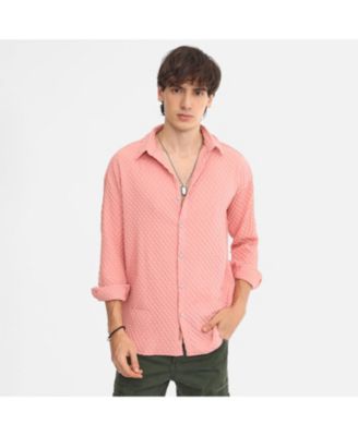Campus Sutra Men's Brushed Buffalo Check Shirt
