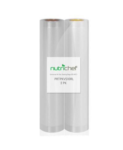 Пакеты для вакуумного упаковщика NutriChef Universal Air Vac (2 рулона, 20 ft.)