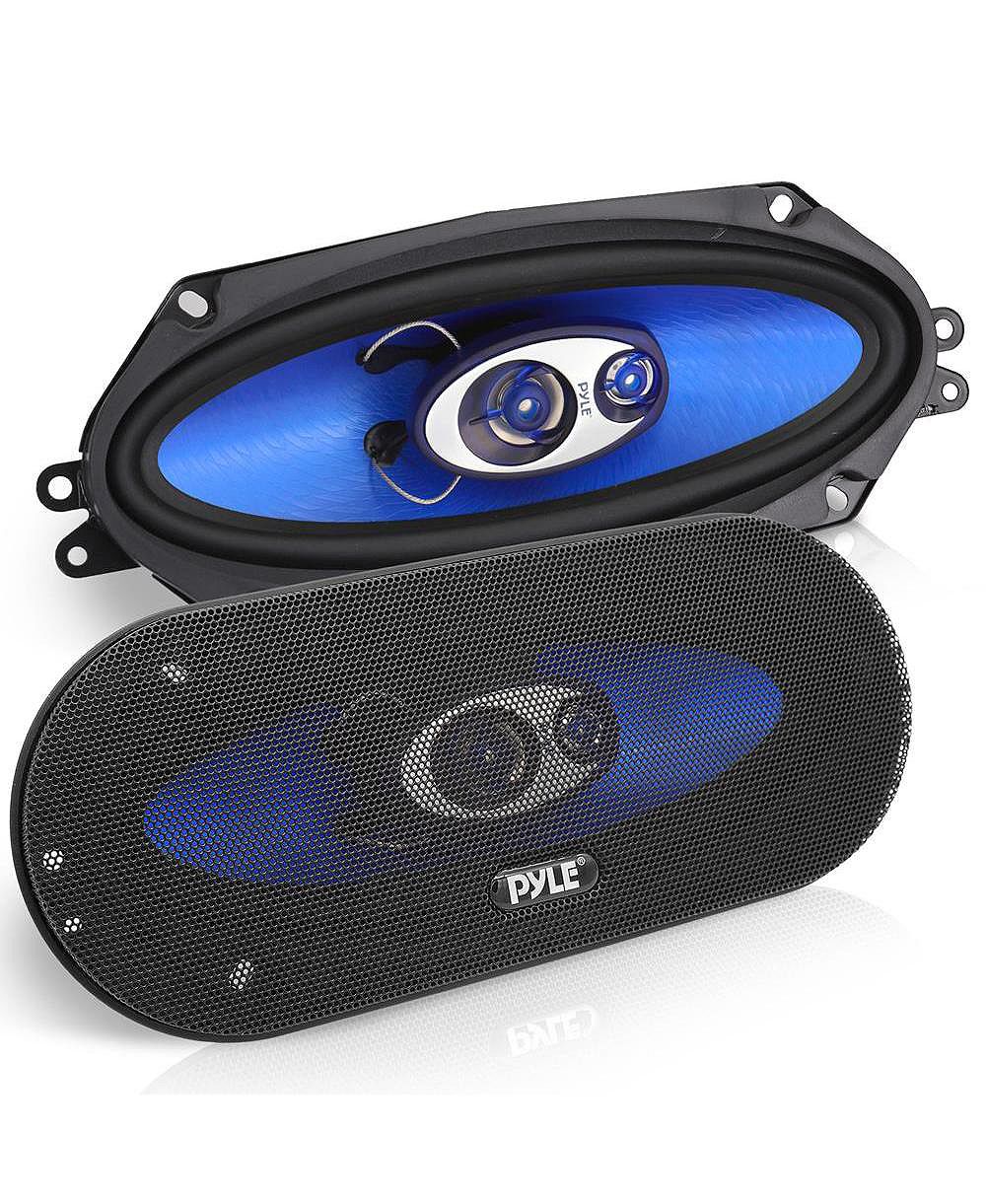 Pyle 300W 4" x 10" Three-Way Triaxial Speaker System