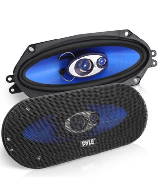 Акустическая система Pyle 4" x 10" трехполосная, 300 Watt, синяя
