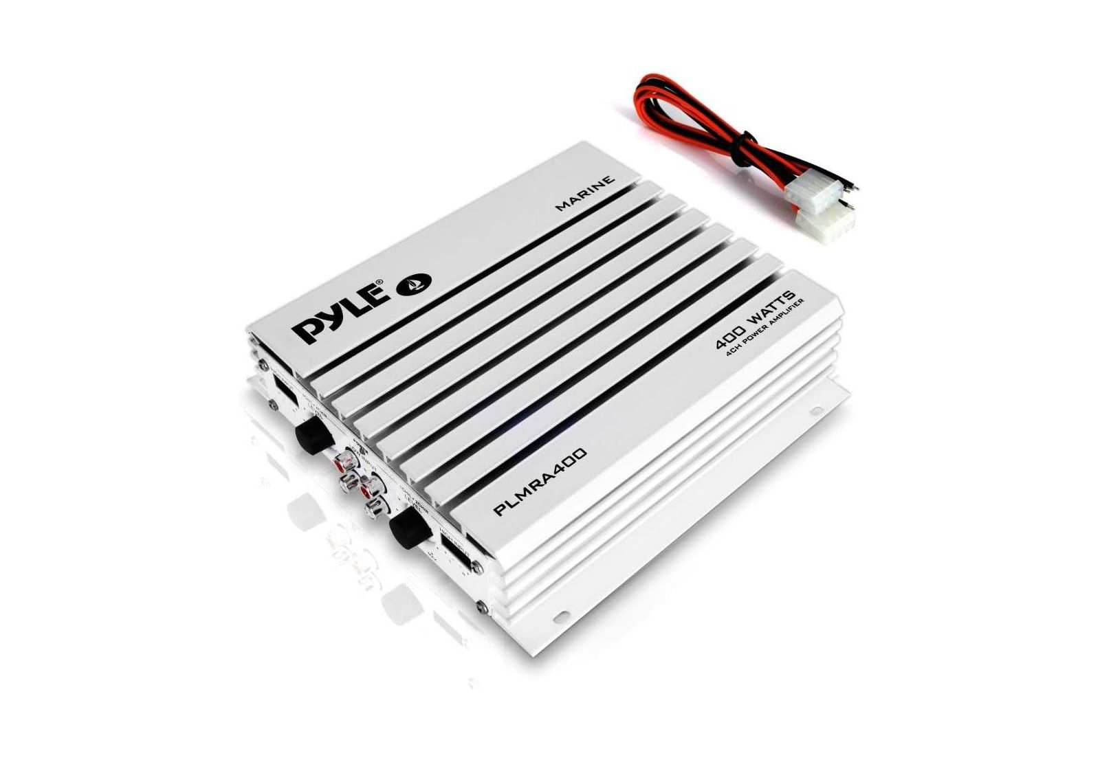 Pyle Elite Series 4-Channel 400 Watt Waterproof Marine Amplifier