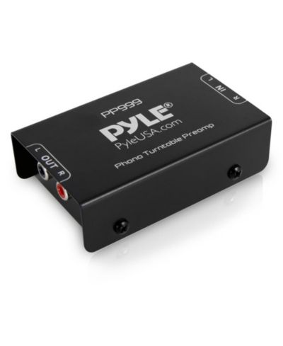 Проигрыватель Pyle Pro Audio Phono с ультранизким уровнем шума и адаптером питания 12-Volt