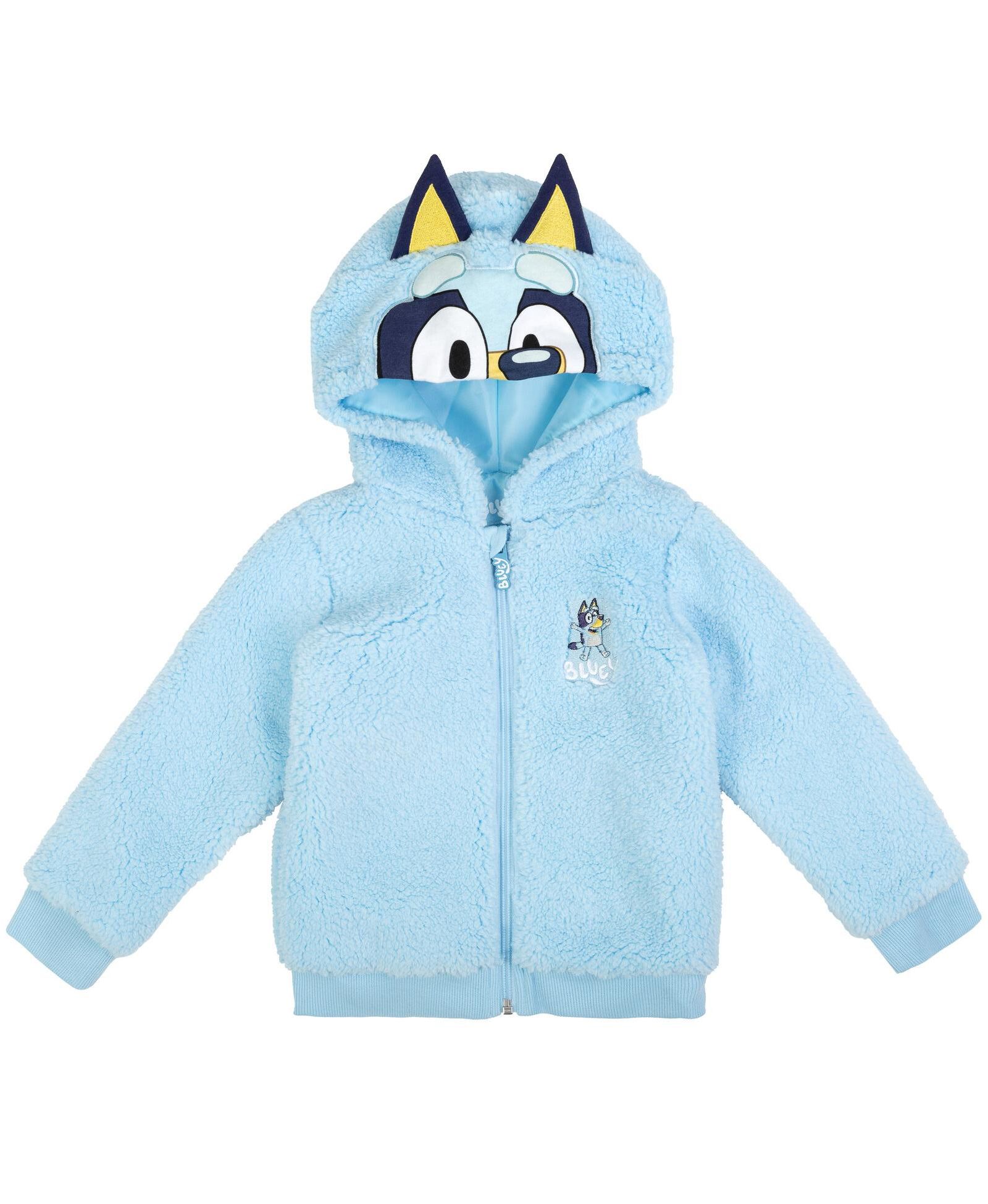 Bluey Детский худи с капюшоном Sherpa для мальчиков