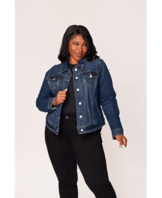 Женский джинсовый пиджак SLINK Jeans, длина 25"
