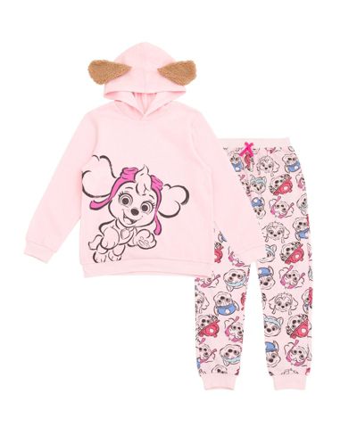 Paw Patrol Детский Fleece Cosplay Pullover Hoodie и Jogger Pants Outfit Set