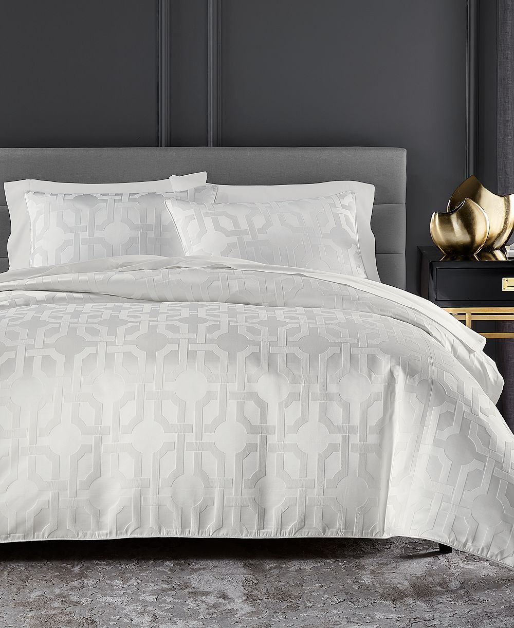 Hotel Collection Interlace Comforter Set, Full/Queen, Exclusively at Macy’s