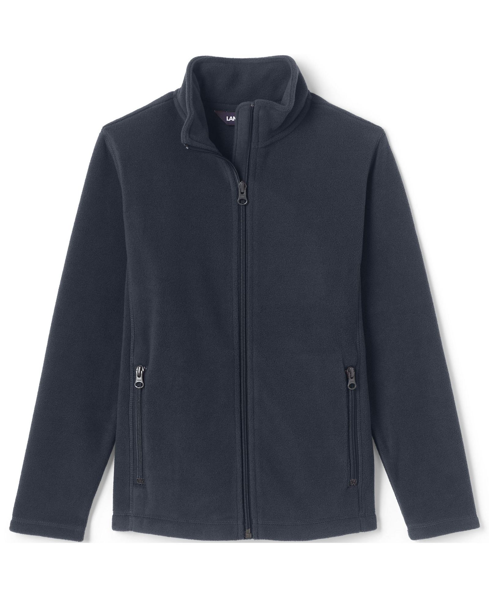 Lands' End Kids Full-Zip Mid-Weight Fleece Jacket