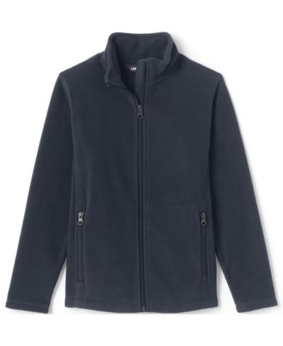 Lands' End Kids Full-Zip Mid-Weight Fleece Jacket