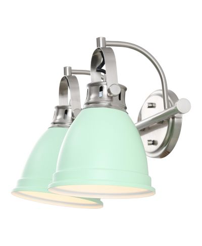 Богемный настенный LED светильник Phineas 2-Light Adjustable Farmhouse Iron