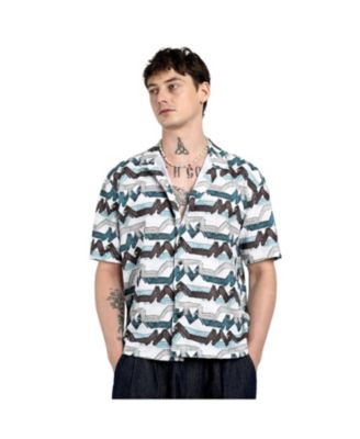 Multitrack Striped Oversized Shirt