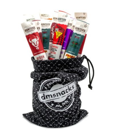 DM Snacks Exotic Meat Sticks Gift Bag, 15 Piece