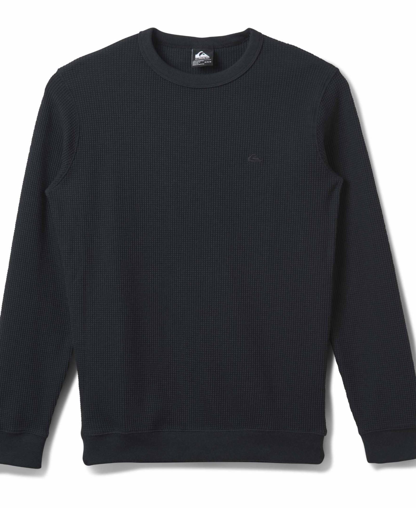 Quiksilver Men's Flanders Waffle Crew Long Sleeve Shirt