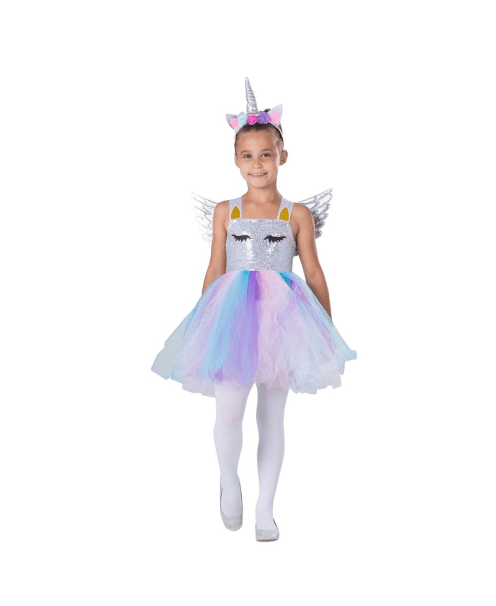 Костюм Dress Up America Unicorn Dress Costume - Toddlers Girls