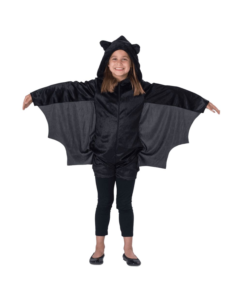 Black Bat Jumpsuit Costume - Kids Boys & Girls