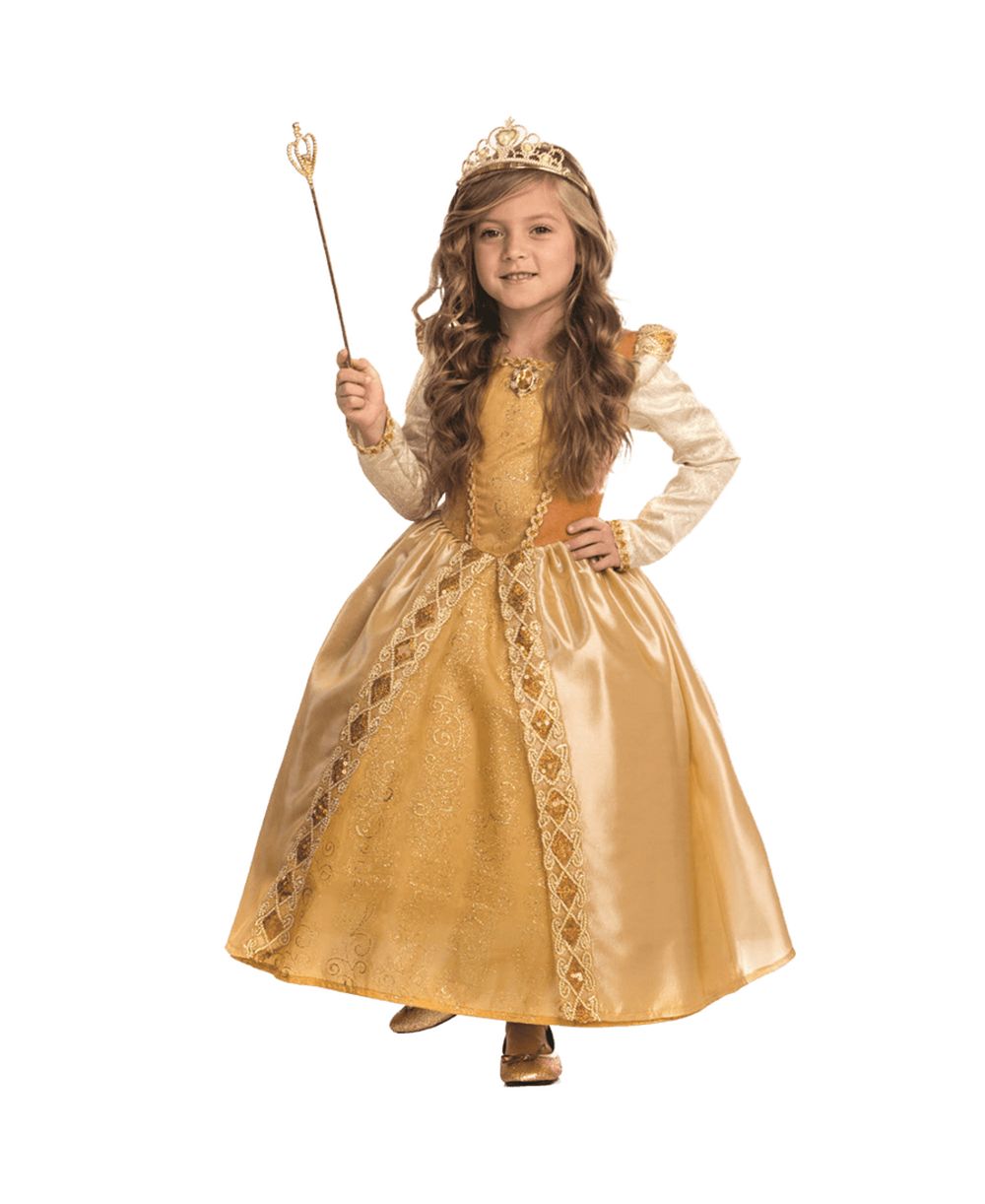 Детский костюм Dress Up America Gold Princess