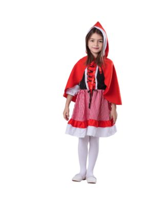 Little Red Riding Hood Costume Set - Kids Girls