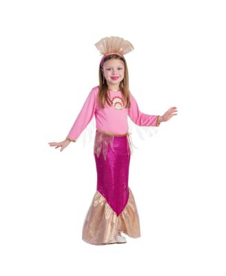 Dress Up America Little Mermaid Costume Set - Toddlers Girls
