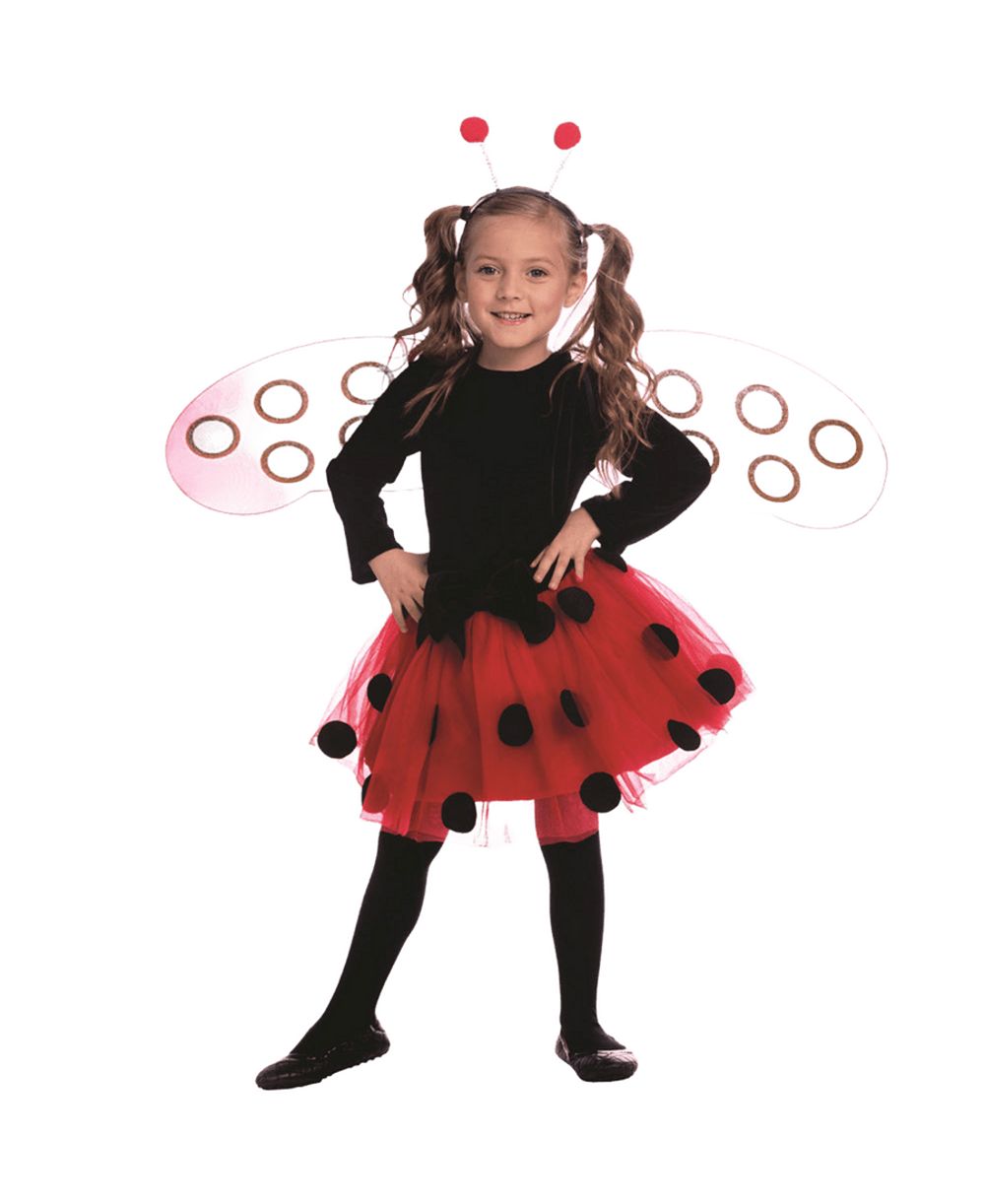 Детский костюм Ladybug Dress, Wings & Headband