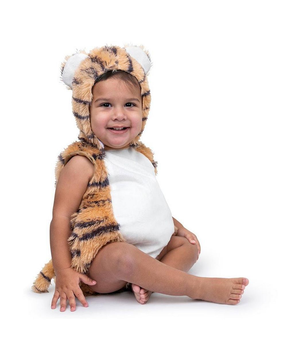 Dress Up America Костюм-комбинезон Tiger с капюшоном для младенцев