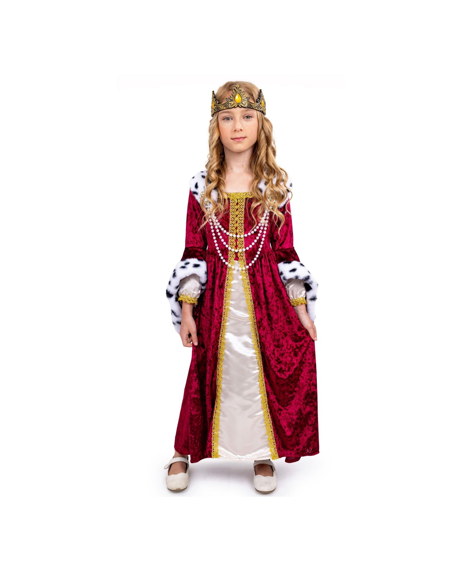 Костюм Dress Up America Regal Queen Gown & Crown Set - Toddlers Girls