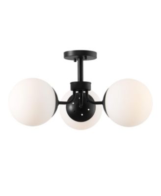 Потолочный светильник Olivier 3-Light Bohemian Farmhouse, LED, матовое стекло