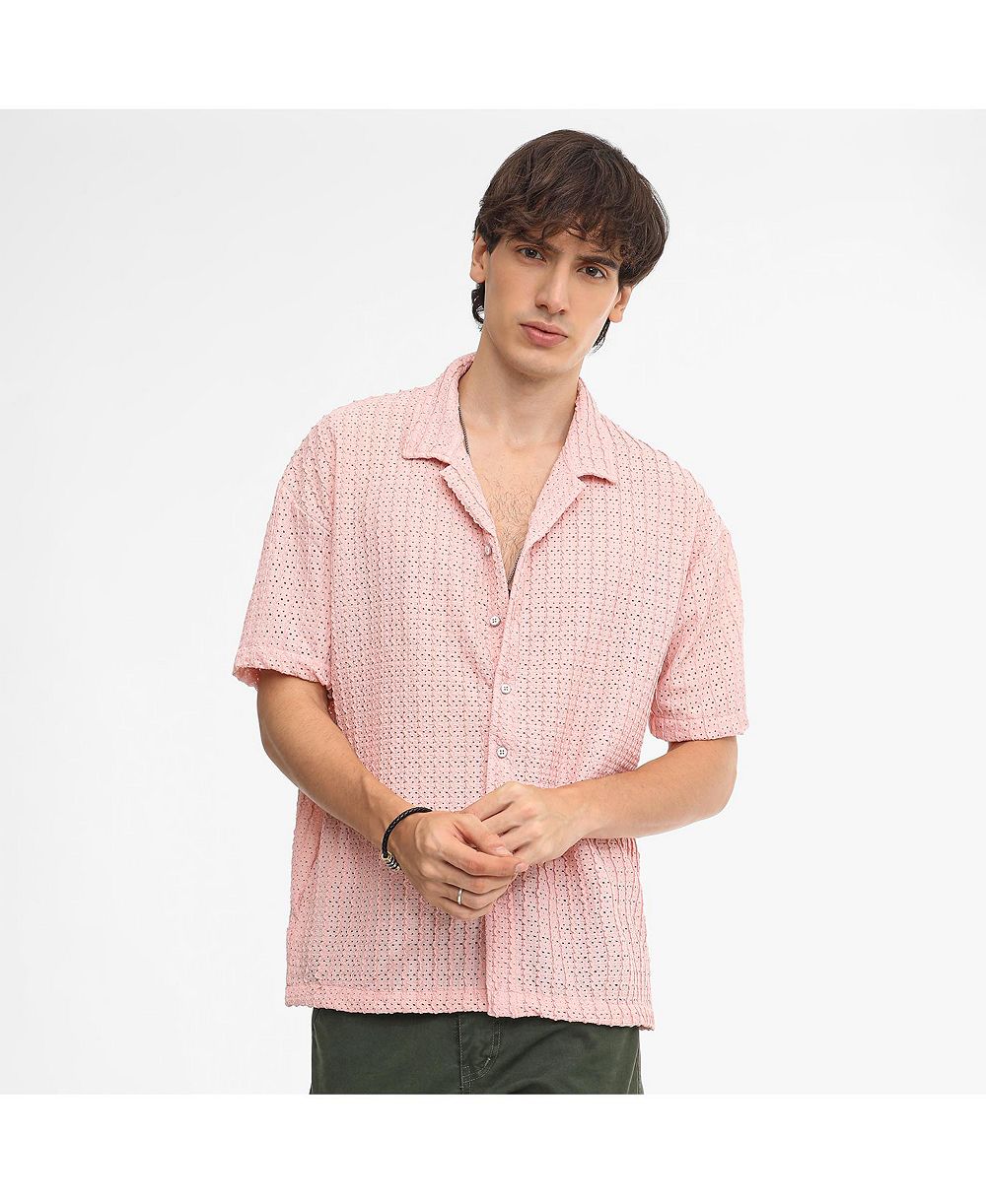 Strokes-Textured Shirt