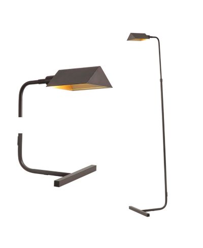 Напольный LED светильник Cotys MidCentury Industrial Metal Adjustable Pharmacy