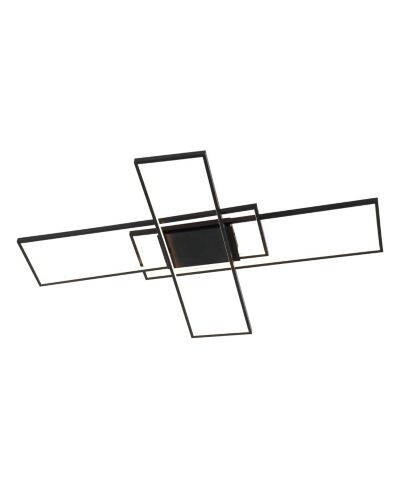 Palco Contemporary Minimalist Metal Adjustable Dimmable Geometric Integrated LED Flush Mount