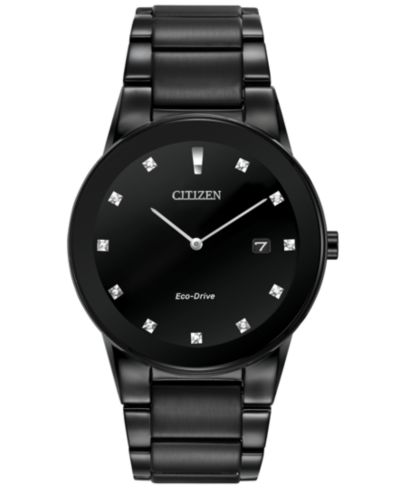 Citizen Мужские часы Eco-Drive Axiom, стальной браслет, 40mm