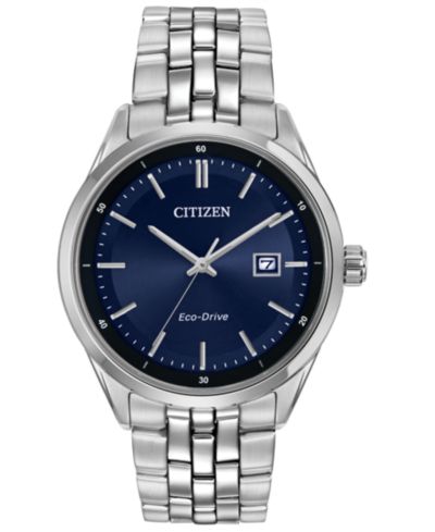 Мужские часы Citizen Eco-Drive со стальным браслетом, 41mm BM7251-53L