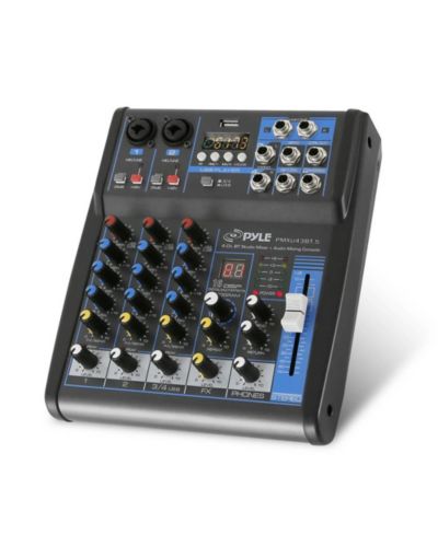 4-канальный Bluetooth DJ микшер Pyle Pro Audio