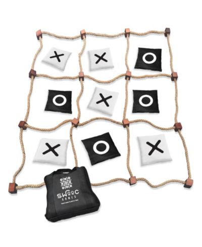 Swooc Tic Tac Toe Bean Bag Toss Game, 3ft x 3ft, 2-4 Players, Ages 6+