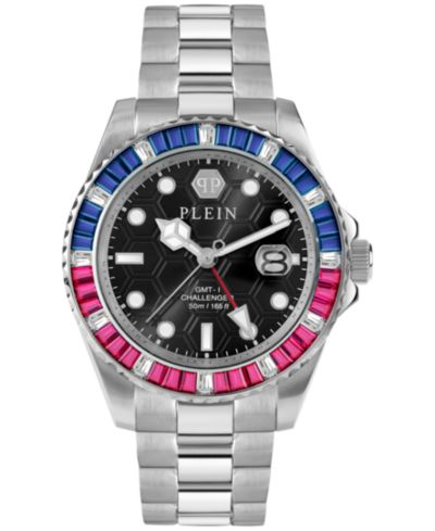 Мужские часы Philipp Plein GMT Stainless Steel 44mm