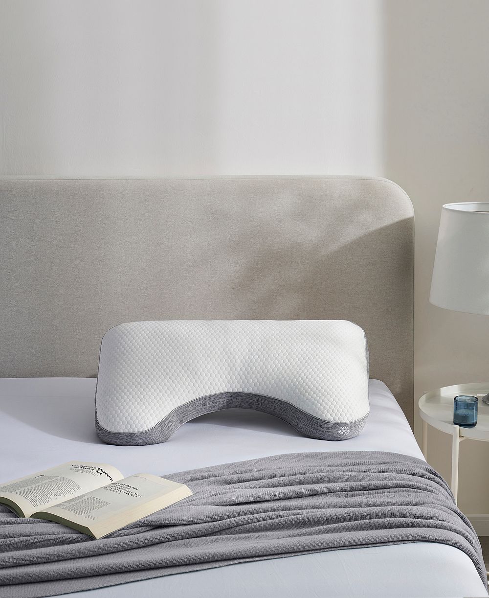Nestl Adjustable Memory Foam Blend Cooling Side Sleeper Pillow, Queen