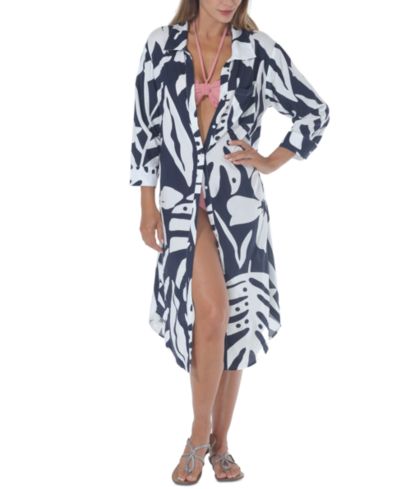 Женская рубашка-платье Raviya Women's Printed A-Line