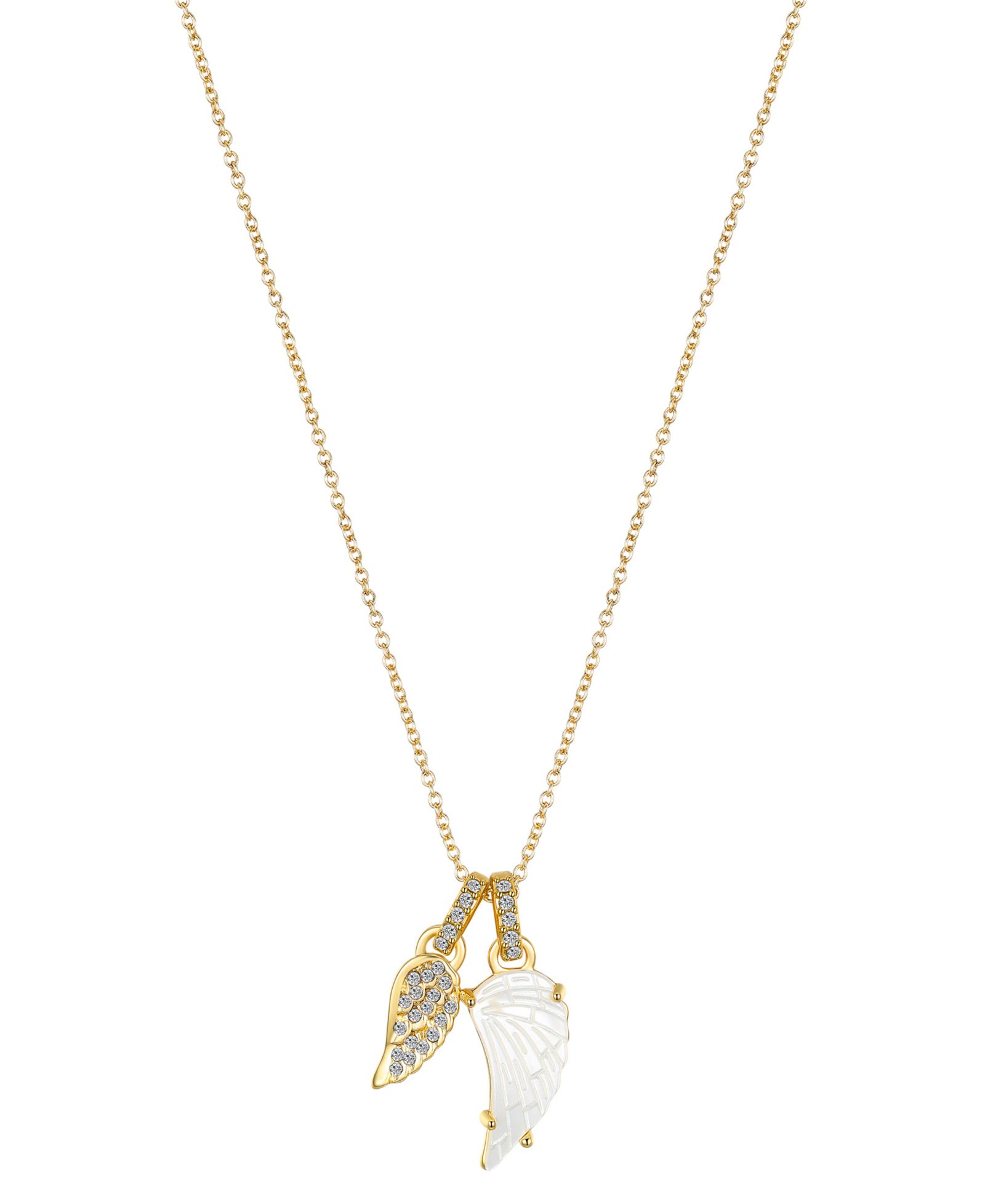 Подвеска Unwritten Crystal and Mother of Pearl Wing