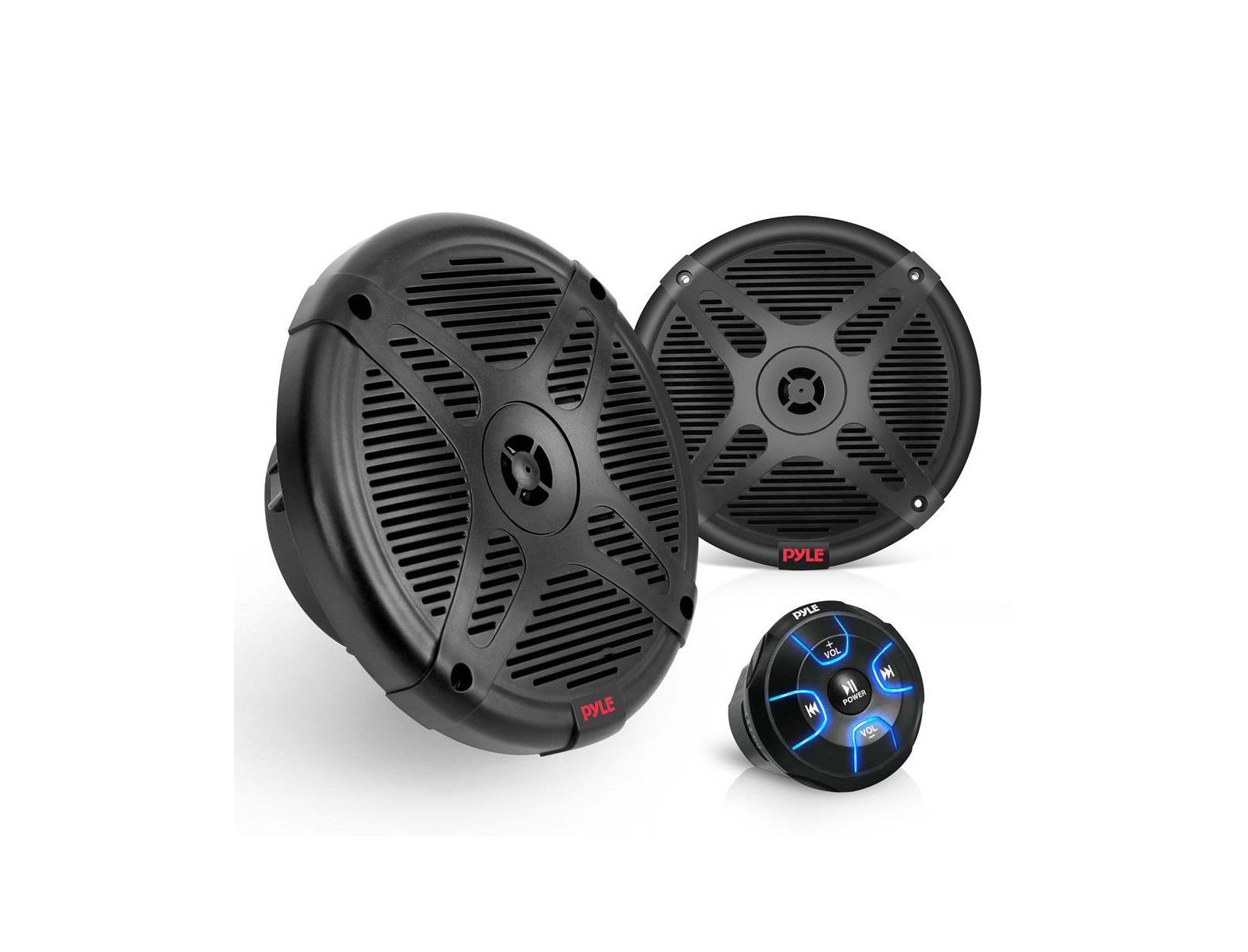 Pyle 600W Bluetooth Waterproof-Rated Marine Speaker Kit