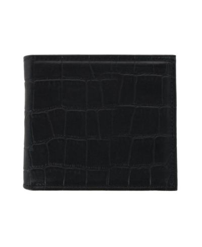Мужской бифолд-кошелек TRAFALGAR Esteban Croco Embossed Leather на 8 отделений