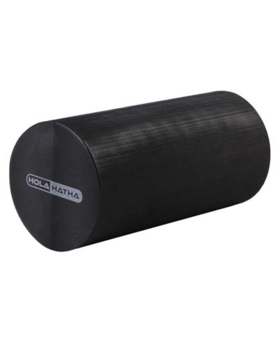 HolaHatha Portable High Density Solid EVA Foam Roller for Yoga and Gym Workouts