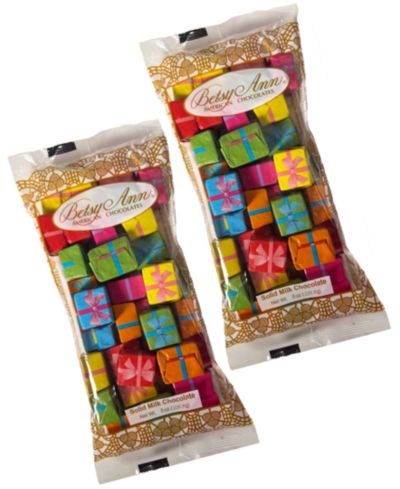 Шоколадные конфеты Betsy Ann Chocolates Milk Chocolate Foil Birthday Presents 2 Pack