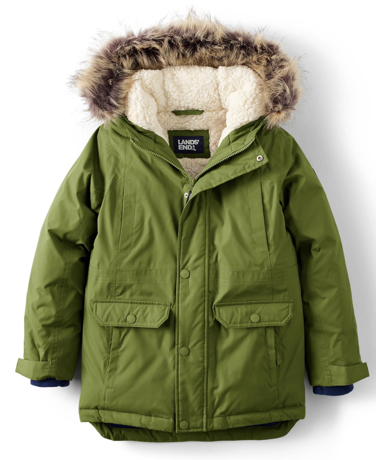 Детская зимняя парка Lands' End Expedition Waterproof Down