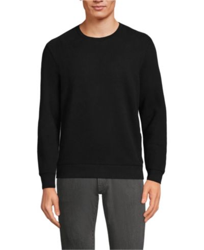Свитшот Lands' End Big & Tall Long Sleeve Serious Sweats Crew