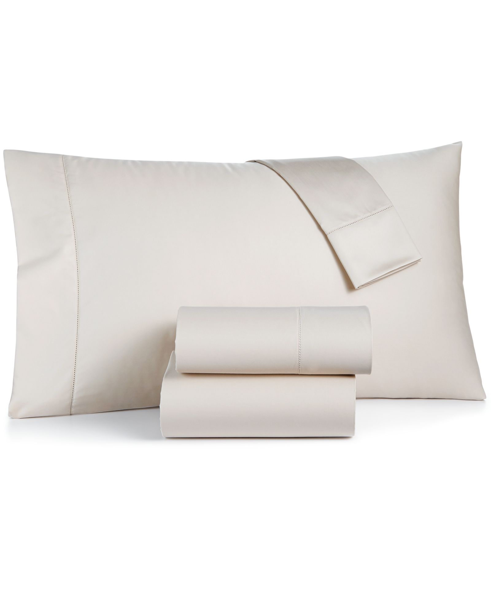 Charter Club Solid Extra Deep Pocket 550 Thread Count 100% Cotton 4-Pc. Sheet Set, King, Exclusively at Macy’s