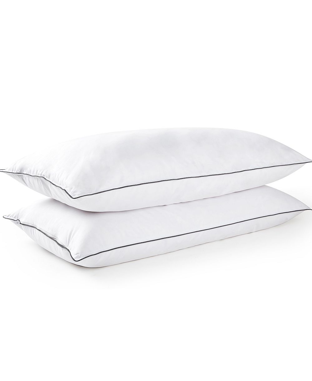 Cheer Collection Soft and Silky Cotton Kapok 2-Pack Pillows, King