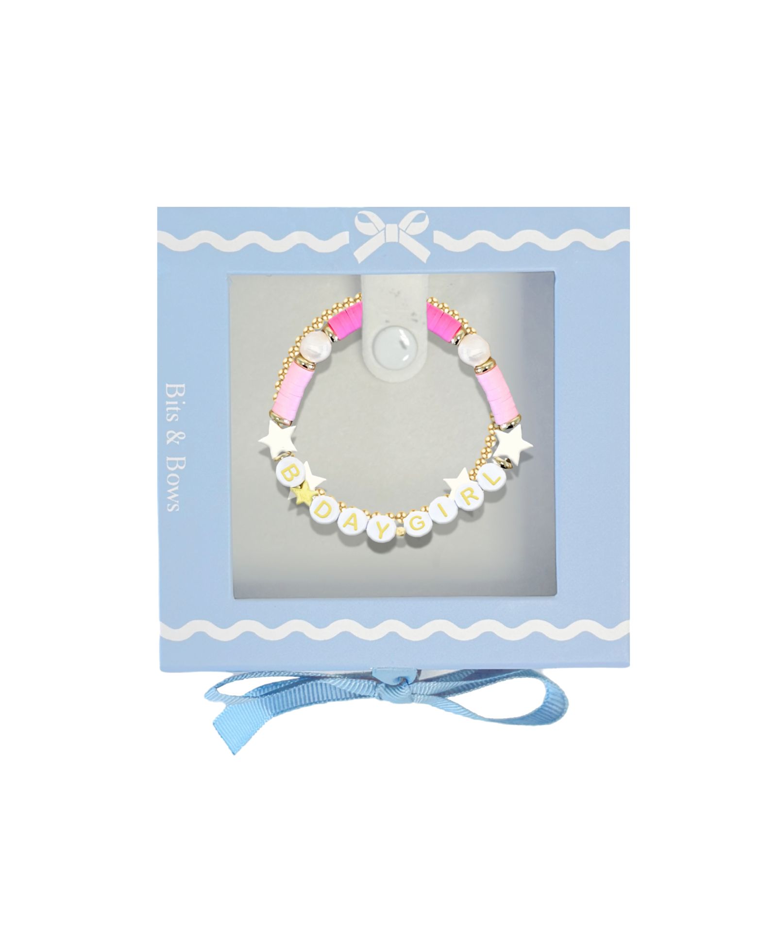 Подарочный набор браслетов Bits & Bows для девочек Birthday Girl