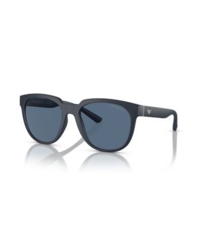 Мужские круглые солнцезащитные очки Emporio Armani, модель EA4205