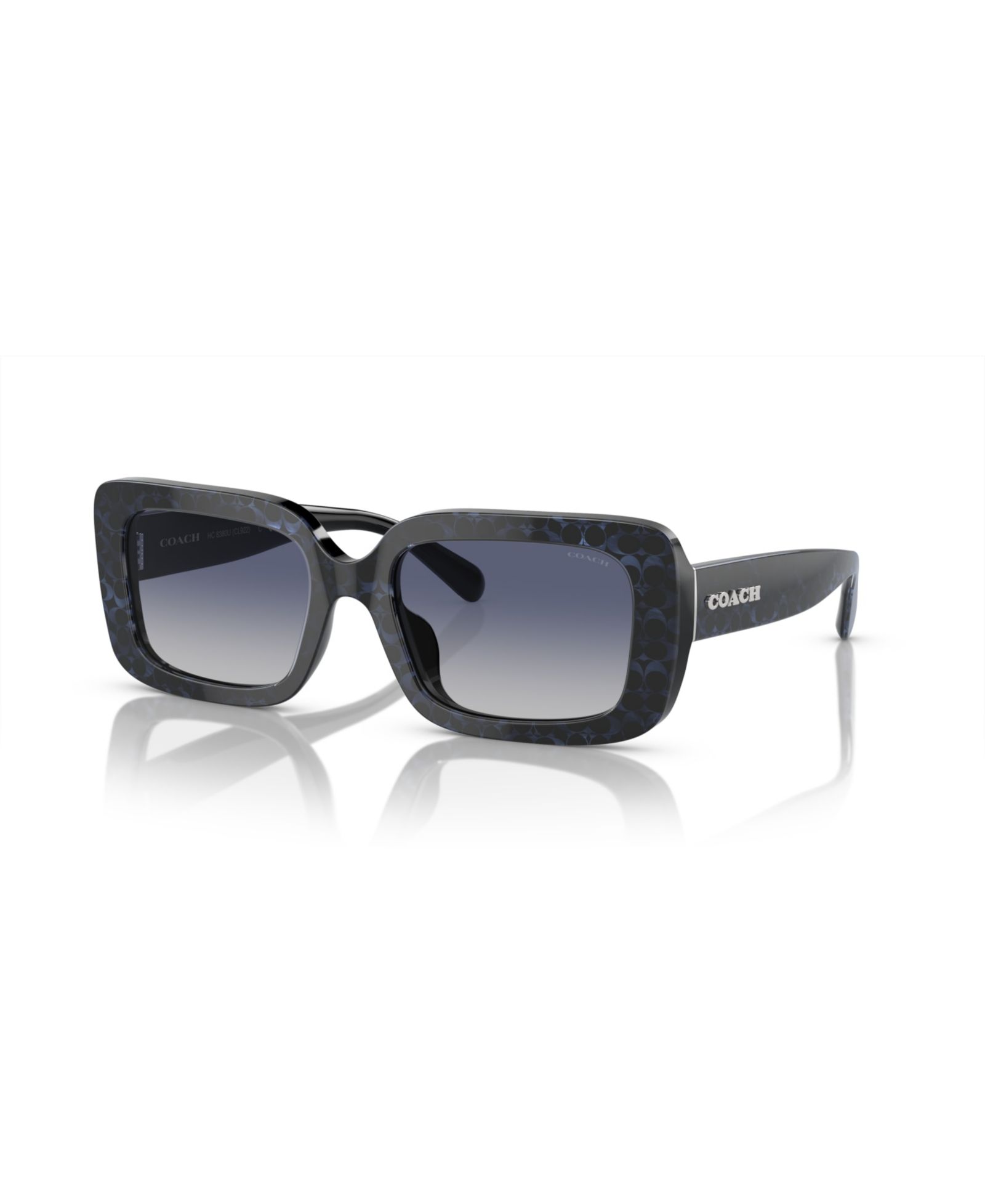 Coach Women's Rectangle Sunglasses, CL922 HC8380U