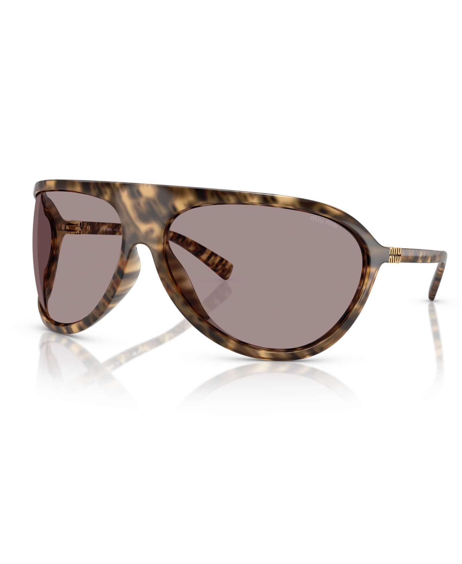 Miu Miu Женские большие солнцезащитные очки, MU A01S