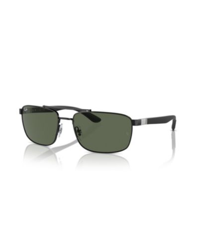 Ray-Ban, унисекс прямоугольные солнцезащитные очки, RB3737